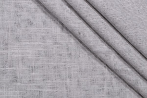 Wexford Linen Woven Decorator Fabric in Grey