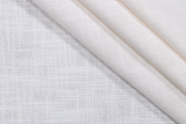 Bella Dura Home Firth Latex Backed High UV Polyester Indoor/Outdoor Fabric in Ecru 