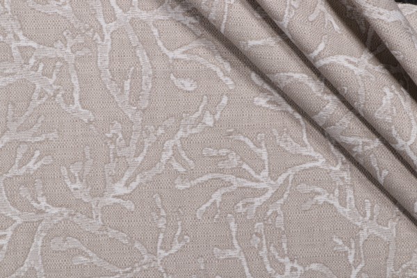 Bella Dura Home Atoll High UV Polyester Indoor/Outdoor Fabric in Oat 