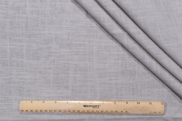 Wexford Linen Woven Decorator Fabric in Grey