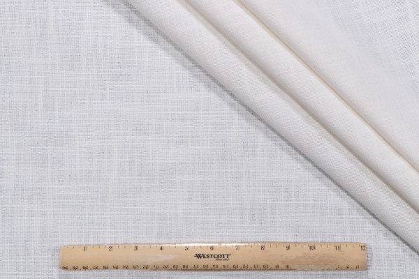 Bella Dura Home Firth Latex Backed High UV Polyester Indoor/Outdoor Fabric in Ecru 