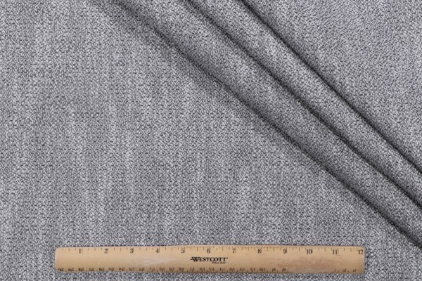 Bella Dura Home Rustica Latex Backed High UV Polyester Indoor/Outdoor Fabric in Pewter 