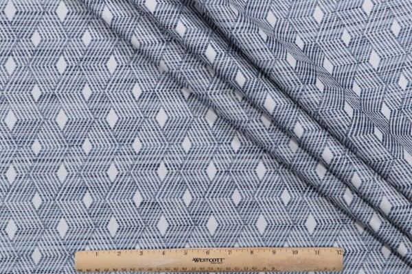 Bella Dura Home Alcado Woven Indoor/Outdoor Fabric in Royalty 