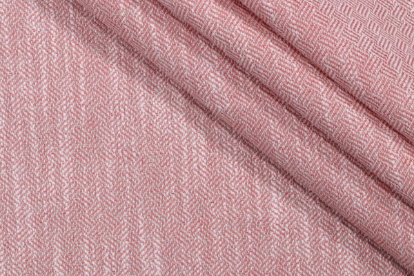Sample of Bella Dura Home Catskill Latex Backed High UV Polyester Indoor/Outdoor Fabric in Guava 
