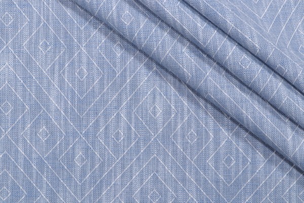 Click for Bella Dura Home Birk High UV Polyester Indoor/Outdoor Fabric in Chambray  Bella Dura Home Birk High UV Polyester Indoor/Outdoor Fabric in Chambray