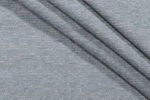 Sample of Bella Dura Home Folksy Woven Indoor/Outdoor Fabric in Mist 