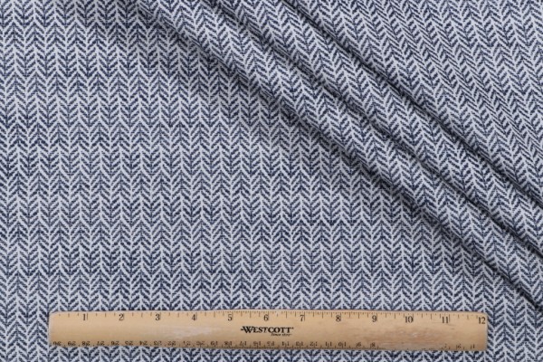 Bella Dura Home Festoon Woven Indoor/Outdoor Fabric in Royalty 