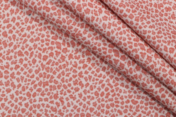 Bella Dura Home Mozam High UV Polyester Indoor/Outdoor Fabric in Vermilion 