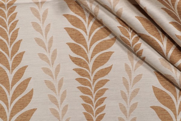 Zahra Leaf Woven Decorator Fabric in Topaz