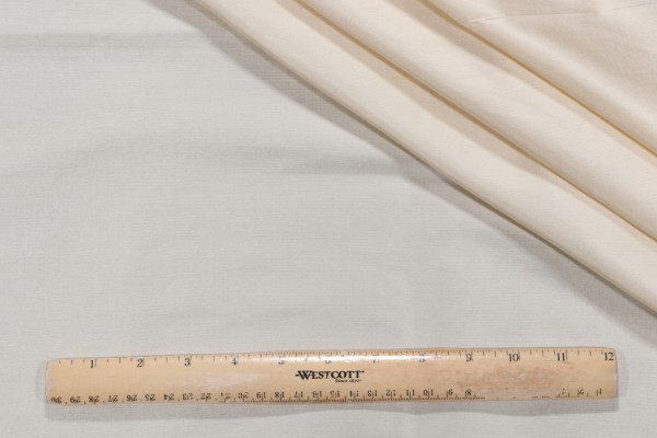 Titan Silk Decorator Fabric in Ivory