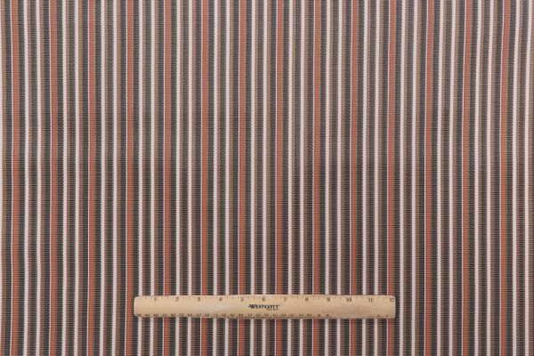 Phifertex Delray Stripe Woven Vinyl Mesh Sling Chair Outdoor Fabric in Conch