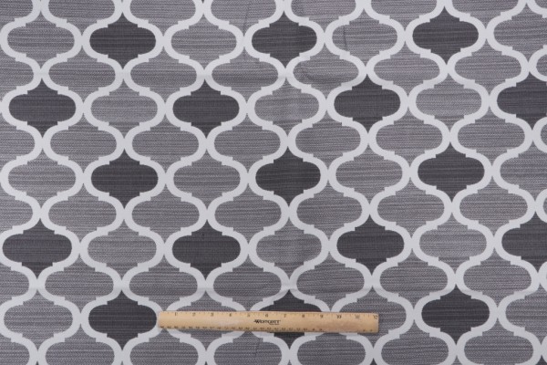 Bella Dura Infinity Woven Polyolefin Outdoor Fabric in Graphite
