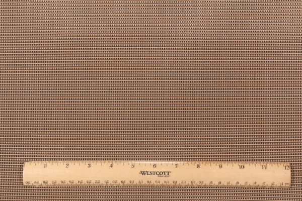 Phifertex Plus Straw Mat Vinyl Mesh Sling Chair Outdoor Fabric in Cognac