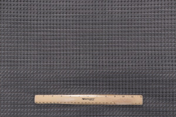 Phifertex Bevel Wicker Woven Vinyl Mesh Sling Chair Outdoor Fabric in Grey 