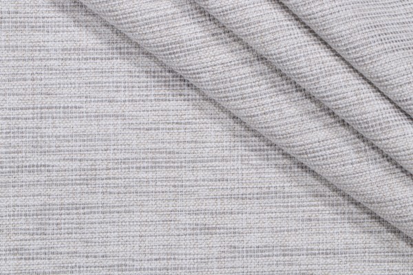 Ravi Woven Upholstery Fabric in Silver