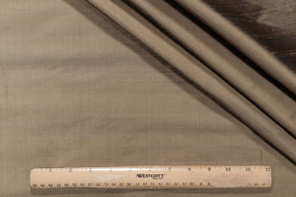 Ruby Woven Silk Decorator Fabric in Antique