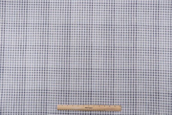 Sample of Hamilton Ashmore Woven Upholstery Fabric in Blueberry 