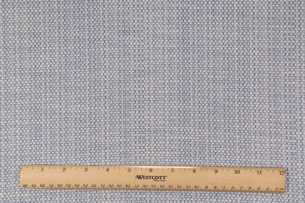 Covington Piazza Backed High Performance Woven Upholstery Fabric in 5 Porcelain Blue