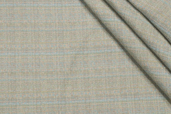 Bella Dura Handloom Woven Polyolefin Outdoor Fabric in Celadon