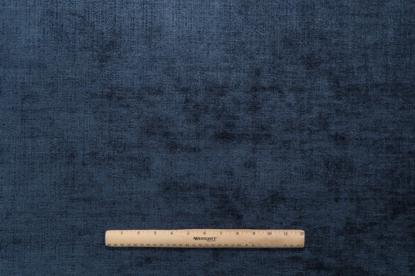 Kaufmann Lucca Woven Chenille Upholstery Fabric in Denim