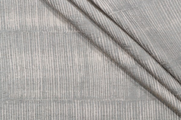 Mirella Stripe Woven Upholstery Fabric in Teal/Tan