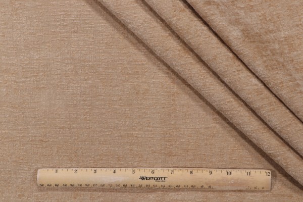 Scalamandre Phantasm Woven Chenille Upholstery Fabric in Tawny