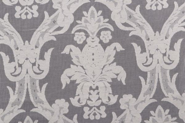 Scalamandre Val De Velo Sheer Lace Drapery Fabric in Natural