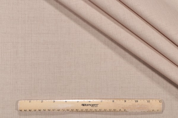 Betsy Woven Backed Decorator Fabric in Straw