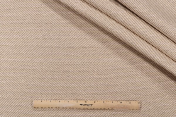 Club Woven Upholstery Fabric in Oatmeal