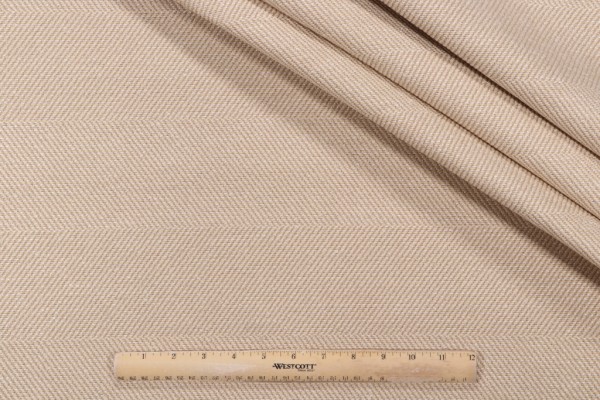 Club Woven Upholstery Fabric in Oatmeal
