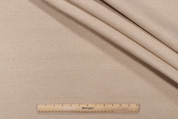 Club Woven Upholstery Fabric in Oatmeal