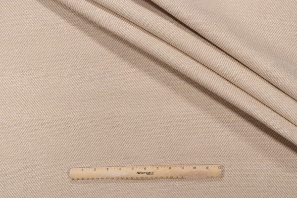 Club Woven Upholstery Fabric in Oatmeal