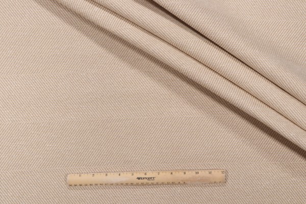 Club Woven Upholstery Fabric in Oatmeal
