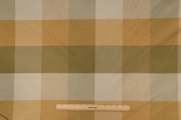 Onyx Age 2546 Silk Plaid Woven Decorator Fabric in 26