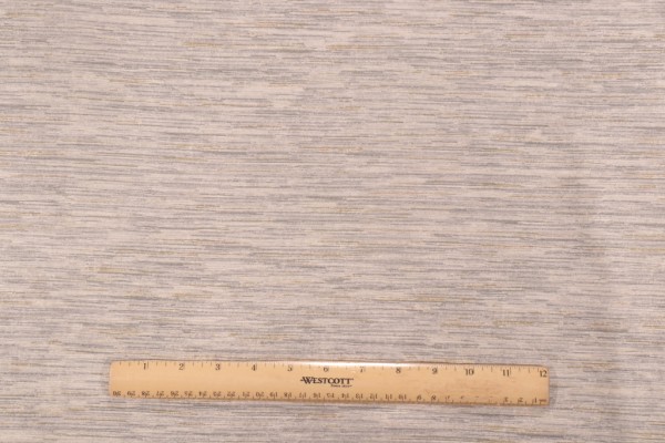 Strie Woven Chenille Upholstery Fabric in Sterling