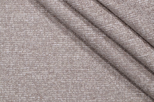Barker Woven Chenille Upholstery Fabric in Light Bark