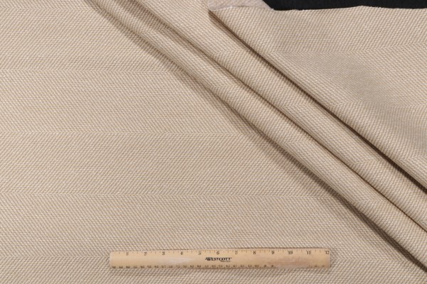Club Woven Upholstery Fabric in Oatmeal