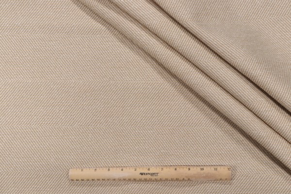 Club Woven Upholstery Fabric in Oatmeal