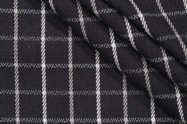 P Kaufmann Sidney Woven Upholstery Fabric in Graphite 