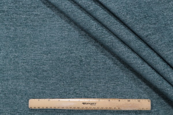 Mill Creek Weybridge Woven Backed Chenille Upholstery Fabric in Teal 
