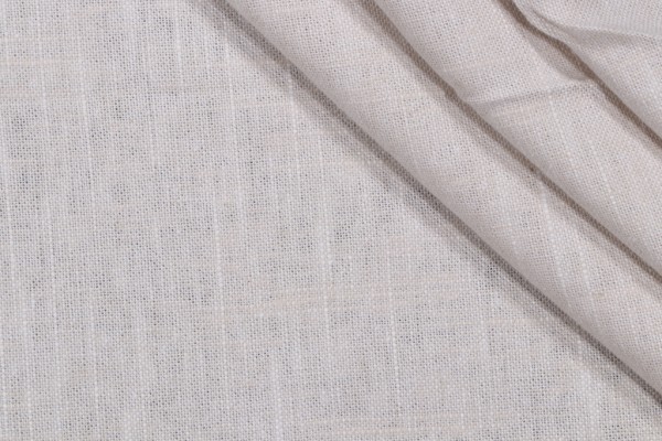 Covington Jefferson Linen Woven Drapery Fabric in Stonewash