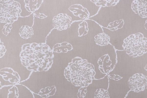 Sample of Magnolia Home Adele Printed Cotton Drapery Fabric in Linen 