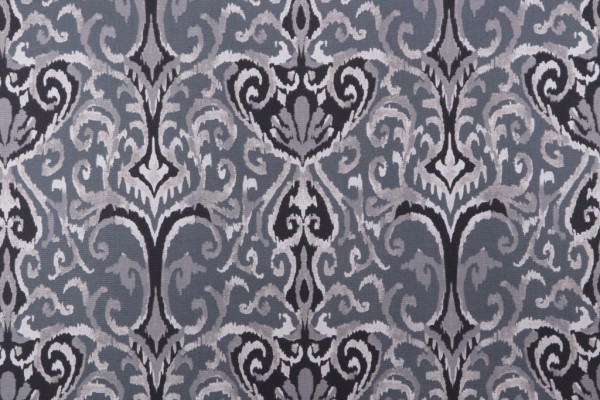 Magnolia Home Winchester Printed Cotton Drapery Fabric in Midnight 