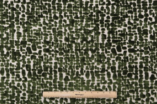 Hamilton Asher Velvet Upholstery Fabric in Emerald 