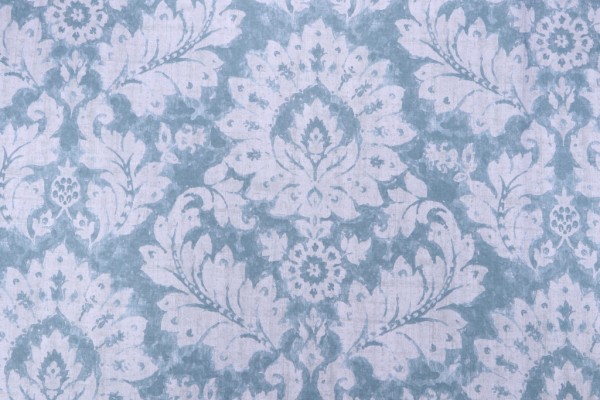 Mill Creek Avior Printed Cotton Drapery Fabric in Pool