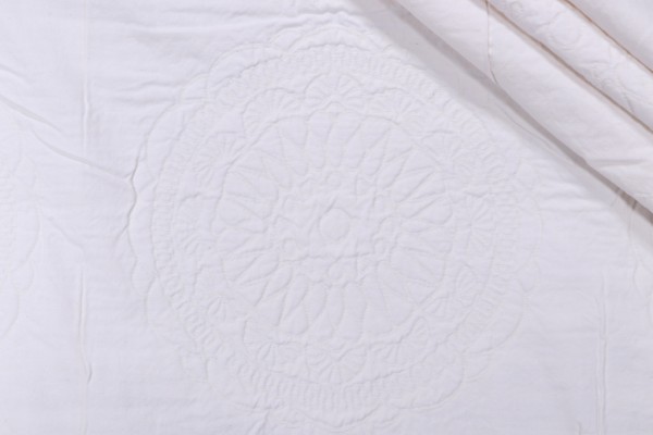 Artistica Matelasse Upholstery Fabric in Angora