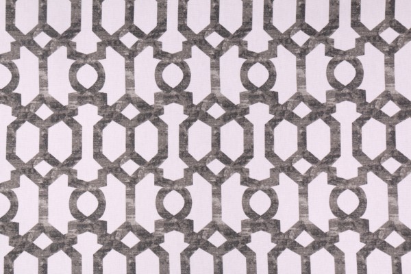 Click for 4.75 Yards Mill Creek Widegren Printed Cotton Drapery Fabric in Noir Mill Creek Widegren Printed Cotton Drapery Fabric in Noir