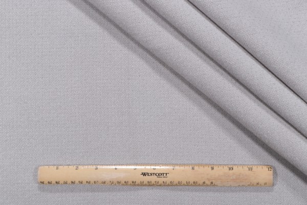 Crypton Cuddle High Performance Chenille Upholstery Fabric in Aluminum 