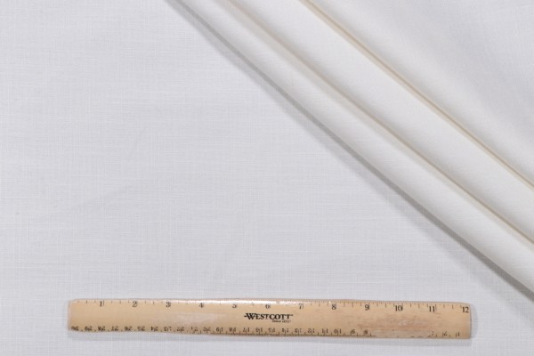 Elmer Woven Decorator Fabric in Oyster