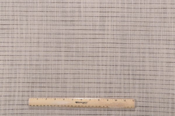 PK Lifestyles Lowell Pinstripe Performance Plus Woven Upholstery Fabric in Linen 